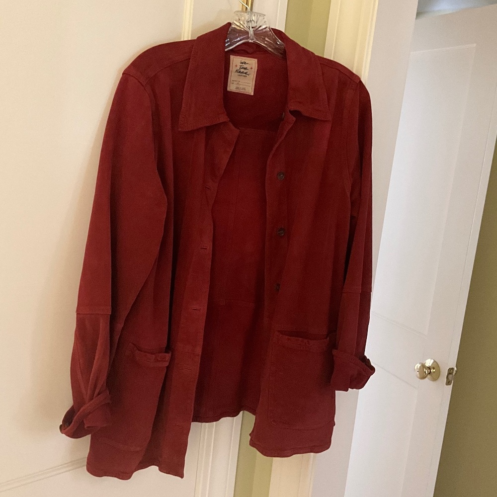 Free people suede jacket